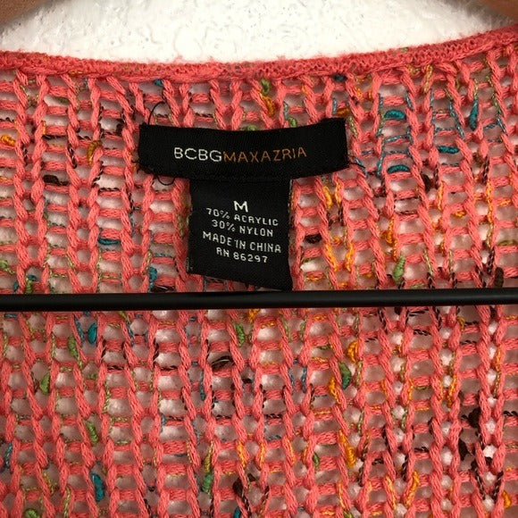 Bcbg Maxazria Multicolored Knitted Cardigan