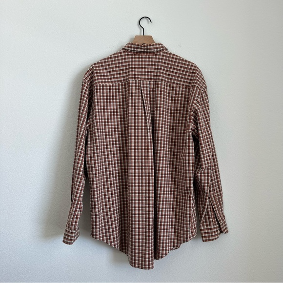 SzM Abercrombie and Fitch Men's Plaid Oversized Button Down